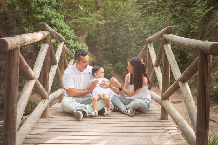 Preboda en familia Lucía e Iván